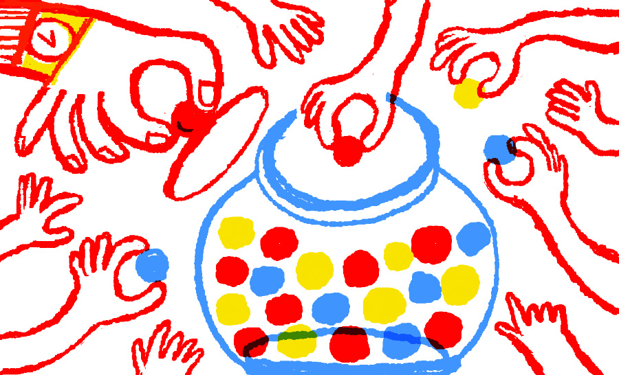 Illustration of te develution of UK powers