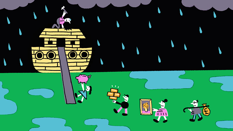 The Financial Times money invest save interest pound dollar yen forecast prediction 2019